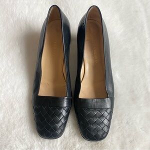 Bottega Veneta Nappa Intrecciato Low Heel Pumps Shoes | 7B
